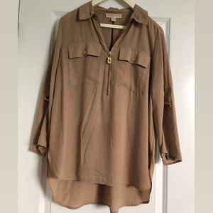 Michael Kors Quarter ZIP shirt